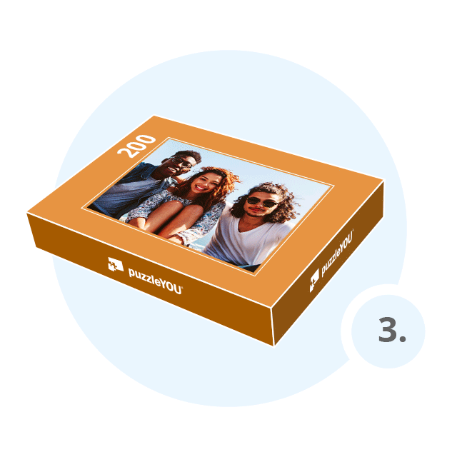 Choisir une boîte cadeau pour votre puzzle photo