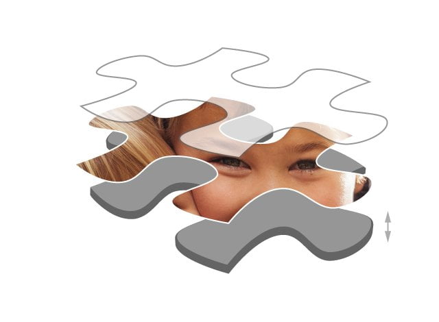 Puzzle photo avec 1000 pièces de carton premium