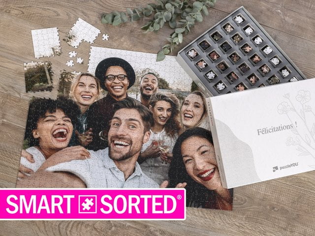 Puzzle surprise pour le mariage
