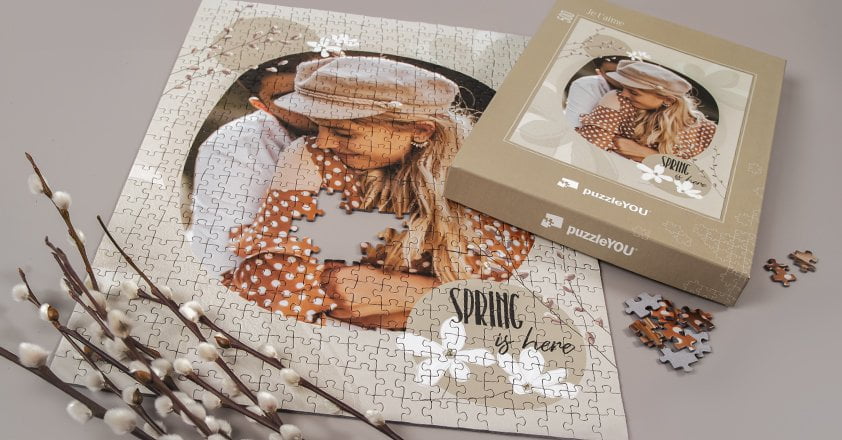 Puzzle personnalisé pêle-mêle