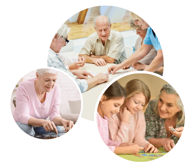 Puzzle pour les personnes âgées