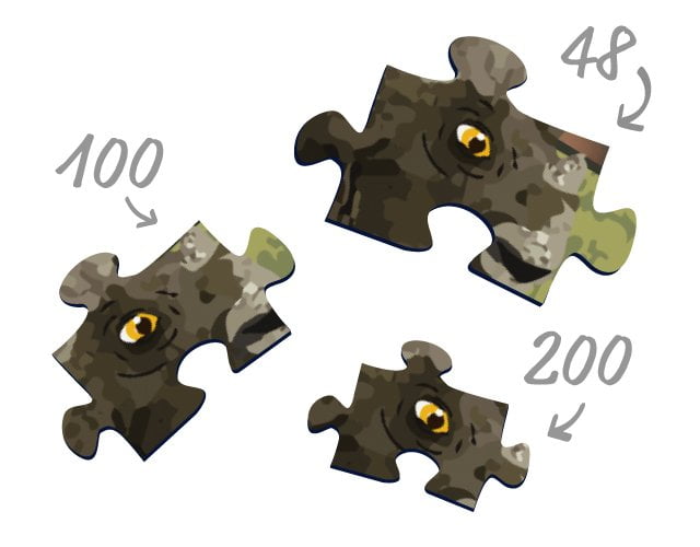 les pièces de votre puzzle