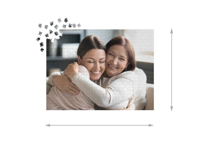 Taille du puzzle monté