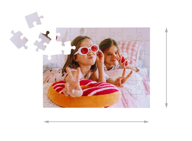 Dimensions du puzzle monté: 48 x 36