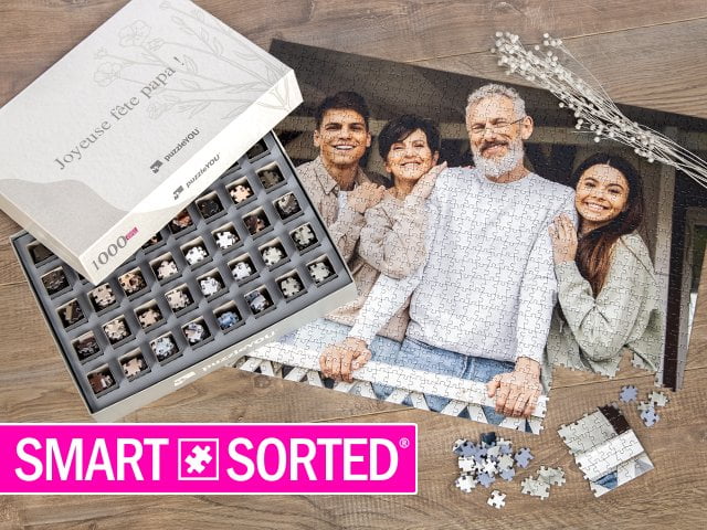 SMART SORTED® - Le puzzle surprise pour la fête des pères