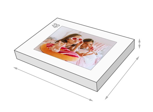 Dimensions de la boîte du puzzle - Puzzle photo 48 pièces